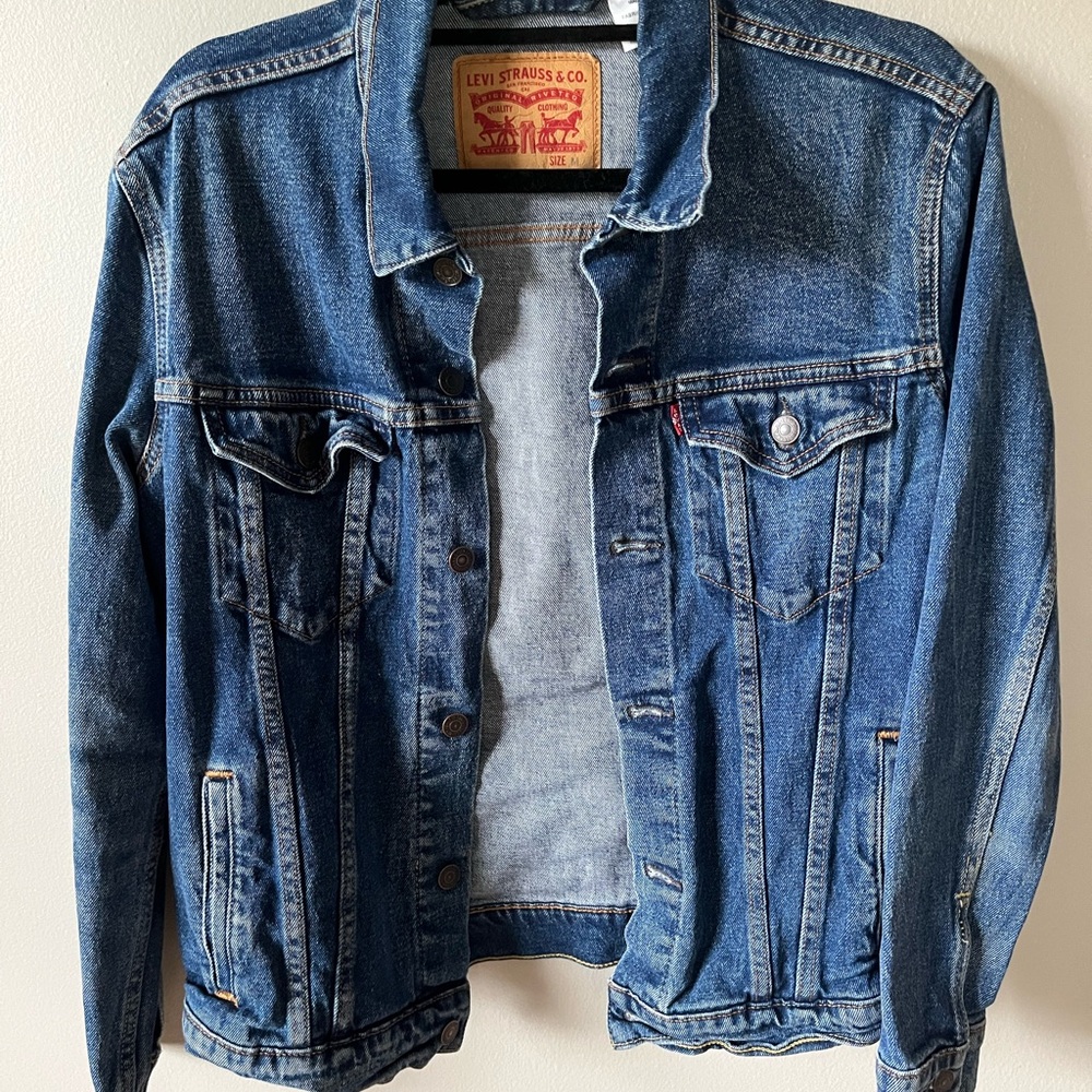 Levi's classic Blue Denim Trucker Jacket